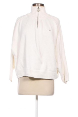 Дамски пуловер Tommy Hilfiger, Размер S, Цвят Бял, Цена 95,80 лв.