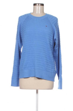 Γυναικείο πουλόβερ Tommy Hilfiger, Μέγεθος XL, Χρώμα Μπλέ, Τιμή 57,83 €
