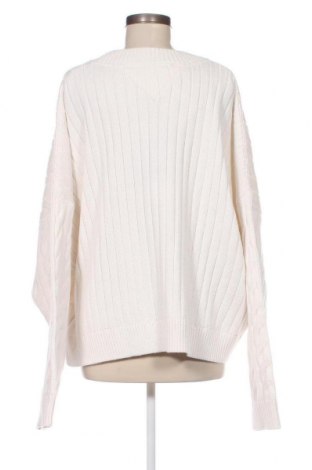 Γυναικείο πουλόβερ Tommy Hilfiger, Μέγεθος 4XL, Χρώμα Λευκό, Τιμή 66,24 €