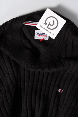 Női pulóver Tommy Jeans, Méret L, Szín Fekete, Ár 15 831 Ft