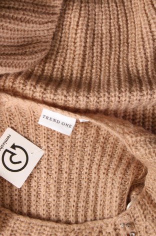 Дамски пуловер Trend One, Размер XL, Цвят Бежов, Цена 14,79 лв.