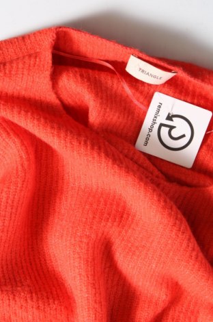 Дамски пуловер Triangle By s.Oliver, Размер XL, Цвят Червен, Цена 20,91 лв.