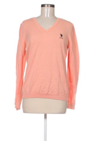 Damski sweter U.S. Polo Assn., Rozmiar XL, Kolor Różowy, Cena 158,65 zł