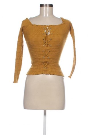 Γυναικείο πουλόβερ U2B, Μέγεθος S, Χρώμα Κίτρινο, Τιμή 3,41 €