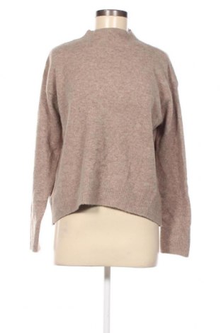 Дамски пуловер Uniqlo, Размер S, Цвят Бежов, Цена 18,45 лв.