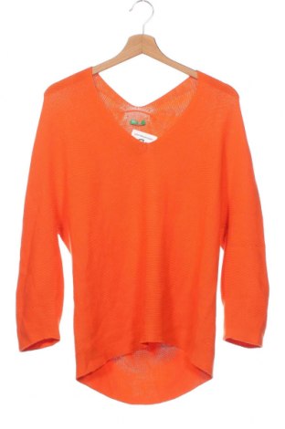 Γυναικείο πουλόβερ United Colors Of Benetton, Μέγεθος XS, Χρώμα Πορτοκαλί, Τιμή 14,28 €