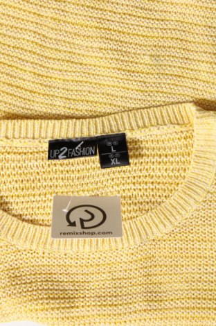 Дамски пуловер Up 2 Fashion, Размер L, Цвят Жълт, Цена 11,60 лв.