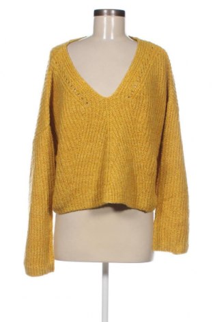 Дамски пуловер Urban Outfitters, Размер M, Цвят Жълт, Цена 10,66 лв.