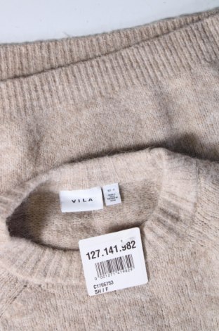 Pulover de femei VILA, Mărime S, Culoare Bej, Preț 35,53 Lei