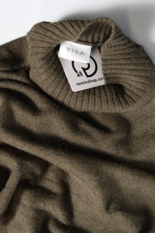 Дамски пуловер VILA, Размер L, Цвят Зелен, Цена 10,80 лв.