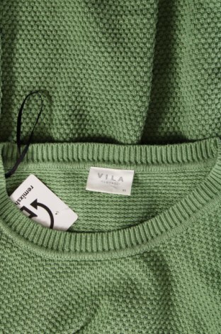 Дамски пуловер VILA, Размер XS, Цвят Зелен, Цена 9,18 лв.