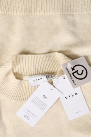 Дамски пуловер VILA, Размер L, Цвят Екрю, Цена 24,80 лв.