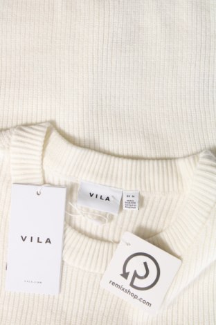 Γυναικείο πουλόβερ VILA, Μέγεθος M, Χρώμα Λευκό, Τιμή 14,70 €