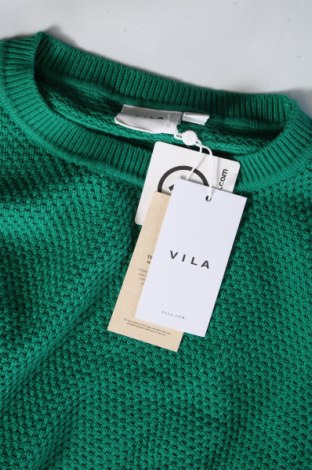 Дамски пуловер VILA, Размер L, Цвят Зелен, Цена 62,00 лв.