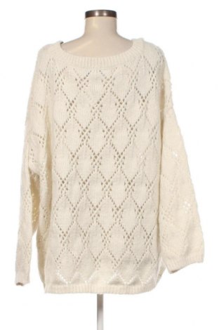 Γυναικείο πουλόβερ Vero Moda, Μέγεθος XL, Χρώμα Εκρού, Τιμή 8,52 €