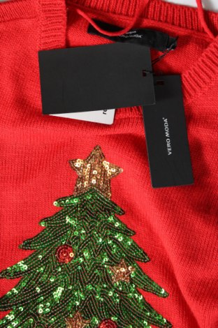 Γυναικείο πουλόβερ Vero Moda, Μέγεθος S, Χρώμα Κόκκινο, Τιμή 15,34 €