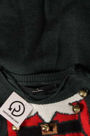 Дамски пуловер Vero Moda, Размер S, Цвят Зелен, Цена 10,80 лв.