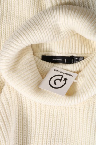 Γυναικείο πουλόβερ Vero Moda, Μέγεθος L, Χρώμα Εκρού, Τιμή 9,59 €