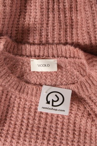 Дамски пуловер Vicolo, Размер M, Цвят Кафяв, Цена 17,36 лв.
