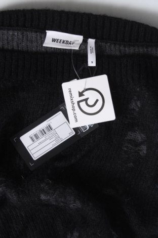 Γυναικείο πουλόβερ Weekday, Μέγεθος S, Χρώμα Μαύρο, Τιμή 14,29 €