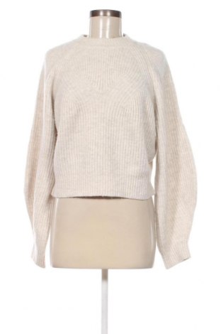 Дамски пуловер Weekday, Размер M, Цвят Екрю, Цена 12,21 лв.
