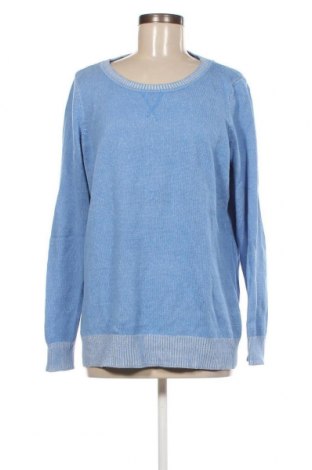 Дамски пуловер Woman By Tchibo, Размер XL, Цвят Син, Цена 17,11 лв.