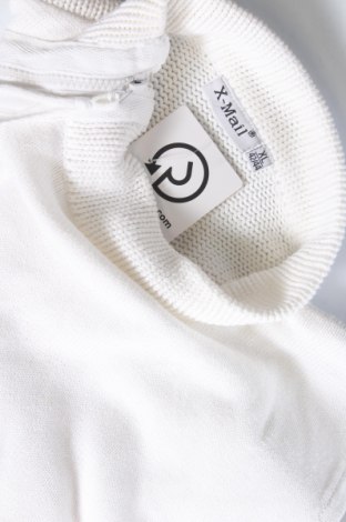 Γυναικείο πουλόβερ X-Mail, Μέγεθος XL, Χρώμα Λευκό, Τιμή 5,20 €