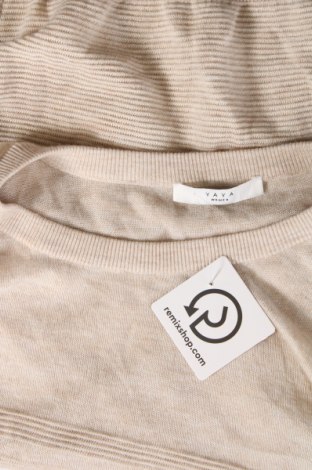 Дамски пуловер Yaya, Размер XL, Цвят Бежов, Цена 32,86 лв.