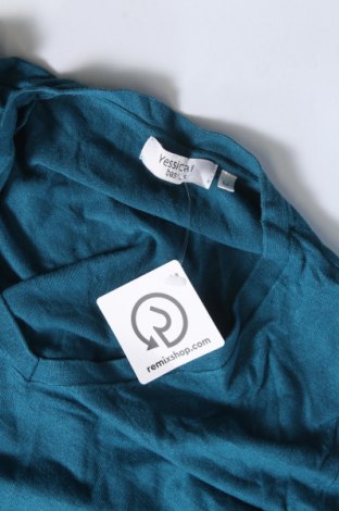 Γυναικείο πουλόβερ Yessica, Μέγεθος M, Χρώμα Μπλέ, Τιμή 4,66 €
