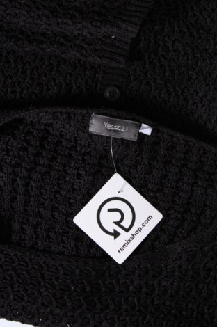 Дамски пуловер Yessica, Размер S, Цвят Черен, Цена 11,60 лв.