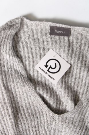 Γυναικείο πουλόβερ Yessica, Μέγεθος XL, Χρώμα Γκρί, Τιμή 9,69 €