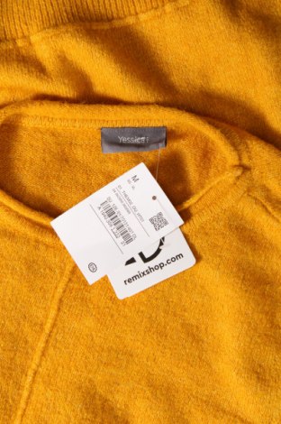Дамски пуловер Yessica, Размер M, Цвят Жълт, Цена 18,40 лв.