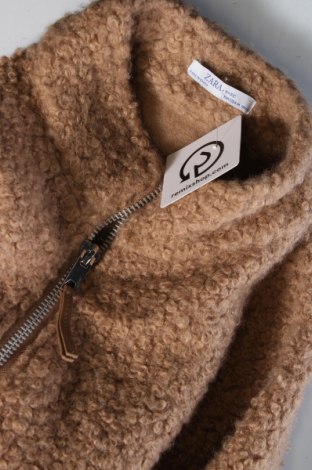 Дамски пуловер Zara, Размер M, Цвят Бежов, Цена 11,88 лв.