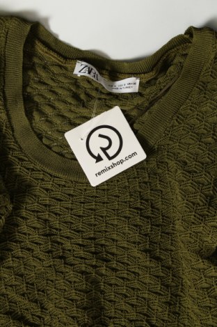 Damenpullover Zara, Größe S, Farbe Grün, Preis 3,01 €