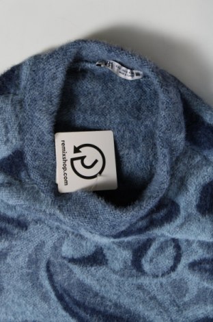 Pulover de femei Zara, Mărime S, Culoare Albastru, Preț 31,05 Lei