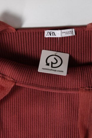 Pulover de femei Zara, Mărime M, Culoare Roz, Preț 68,88 Lei