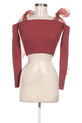 Дамски пуловер Zara, Размер M, Цвят Розов, Цена 16,20 лв.