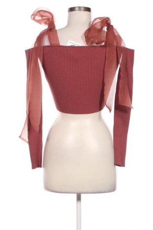 Pulover de femei Zara, Mărime M, Culoare Roz, Preț 68,88 Lei