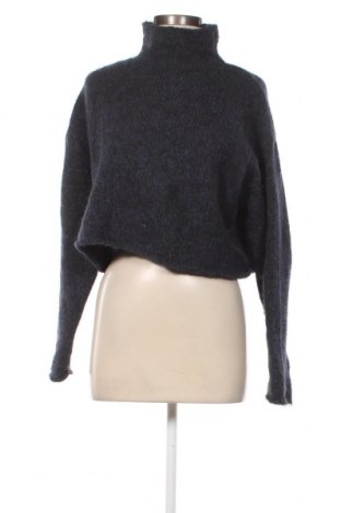 Дамски пуловер Zara, Размер M, Цвят Черен, Цена 11,07 лв.