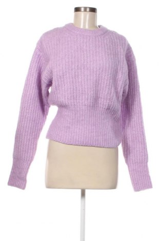 Дамски пуловер Zara, Размер M, Цвят Лилав, Цена 14,85 лв.