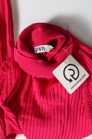 Pulover de femei Zara, Mărime S, Culoare Roz, Preț 88,82 Lei