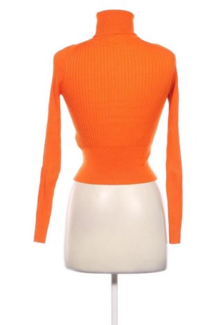 Дамски пуловер Zara, Размер S, Цвят Оранжев, Цена 27,02 лв.