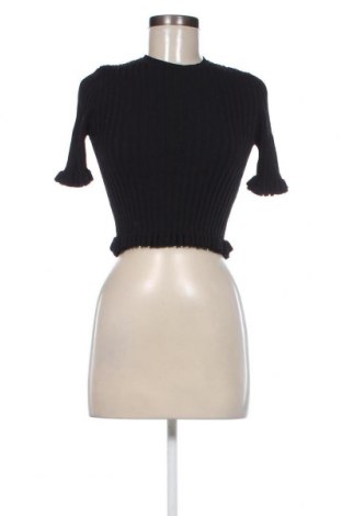 Дамски пуловер Zara, Размер S, Цвят Черен, Цена 10,80 лв.