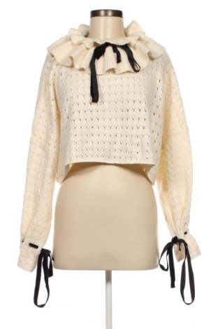 Pulover de femei Zara, Mărime M, Culoare Ecru, Preț 48,85 Lei