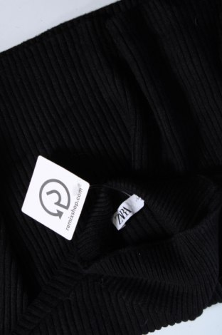 Дамски пуловер Zara, Размер M, Цвят Черен, Цена 9,72 лв.