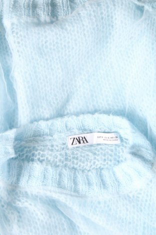 Dámský svetr Zara, Velikost S, Barva Modrá, Cena  172,00 Kč