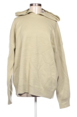 Дамски пуловер Zara, Размер L, Цвят Зелен, Цена 27,00 лв.