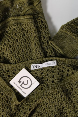 Damenpullover Zara, Größe M, Farbe Grün, Preis € 6,22