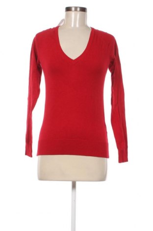 Дамски пуловер Zara, Размер M, Цвят Червен, Цена 11,61 лв.