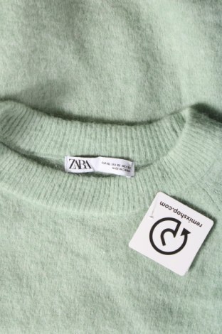 Pulover de femei Zara, Mărime XL, Culoare Verde, Preț 33,51 Lei